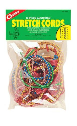 Coghlan's Stretch Cord Assortment, 12-Pack