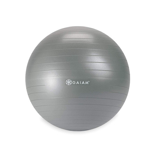 Gaiam Kids Balance Ball - Anti-Burst Exercise Stability Ball for Kids with Air Pump, 45cm