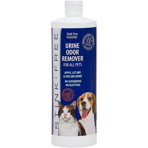 STINK FREE Instantly! Urine Odor Remover for Pet Urine 32 Oz Bottle