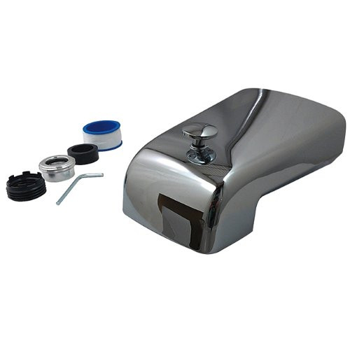 KINGSTON BRASS K1293A1 Universal Diverter Tub Spout, Polished Chrome