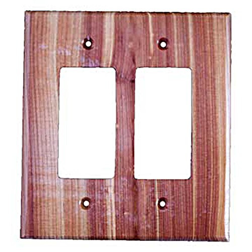 Sierra Lifestyles Traditional Switch Plate, 2 Rocker, Juniper