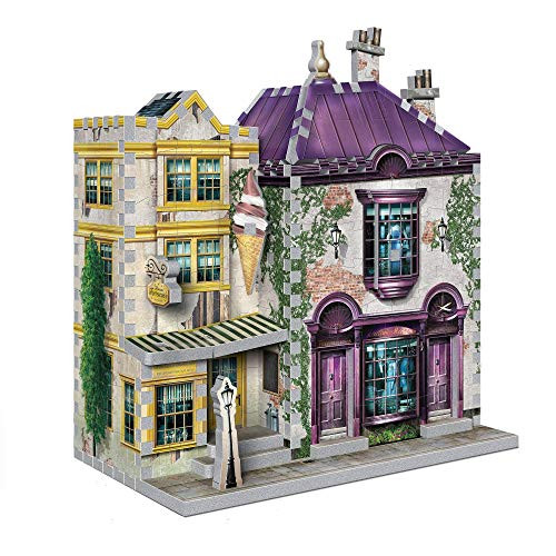 Wrebbit 3D - Harry Potter Madam Malkins and Florean Fortescues Ice Cream 3D Jigsaw Puzzle - 290 Pieces
