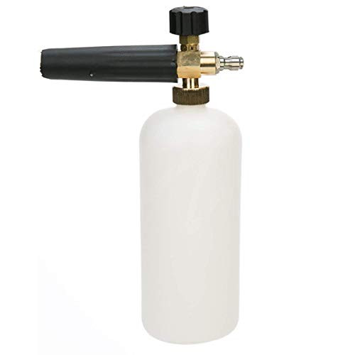8MILELAKE Foam Cannon 1/4" Quick Release Adjustable Pressure Washer Jet Snow Foam Lance