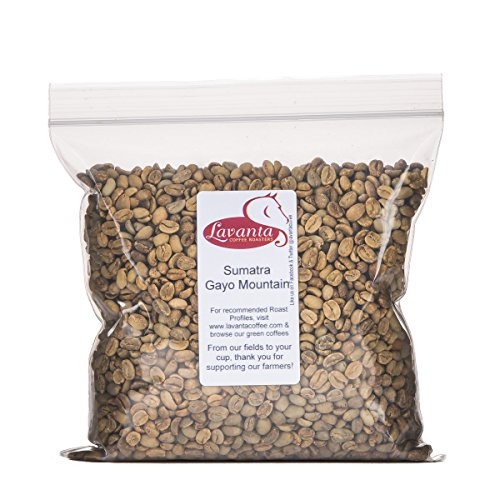 2lb Sumatra Gayo Mountain Fair Trade Organic Green Direct Trade Coffee