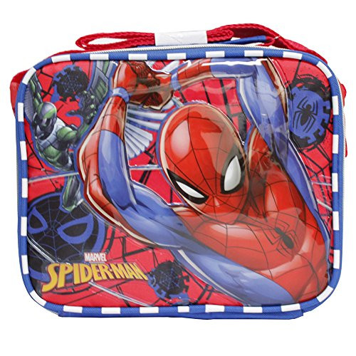 Marvel Spider-Man Red White & Blue Insulated Lunch Box