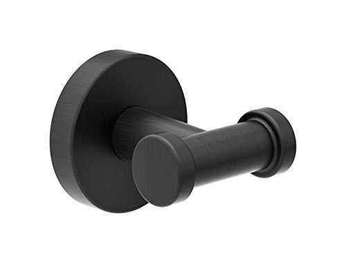 Symmons 353DRH-MB Dia Wall-Mounted Double Robe Hook in Matte Black