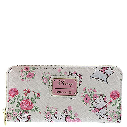 Loungefly x Disney Marie Floral AOP Wallet (Multi, One Size) Loungefly x Disney Marie Floral AOP Wallet (Multi, One Size)