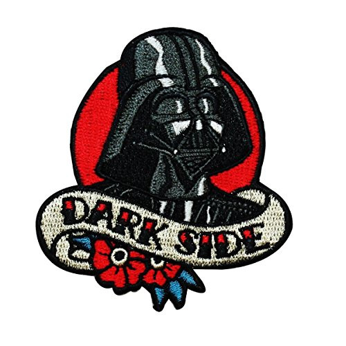 Disney Star Wars Vader Love Dark Side Patch Officially Licensed Iron On Applique Disney Star Wars Vader Love Dark Side Patch Officially Licensed Iron On Applique