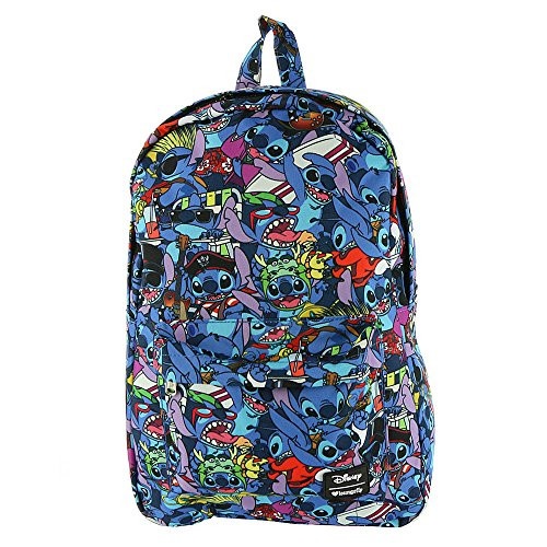 Loungefly x Disney Lilo and Stitch Costume All Over Print Backpack Loungefly x Disney Lilo and Stitch Costume All Over Print Backpack