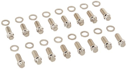 ARP 4001104 Stainless 300 Hex Drilled Header Bolts - Pack of 16