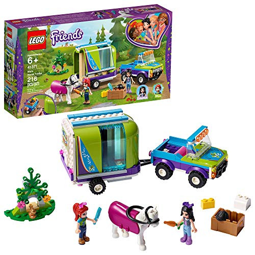 LEGO Friends Mias Horse Trailer 41371 Building Kit, New 2019 (216 Pieces) LEGO Friends Mias Horse Trailer 41371 Building Kit, New 2019 (216 Pieces)