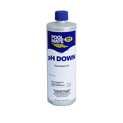 Pool Mate Spa 1-2301SPA pH Down pH Reducer for Spas and Hot Tubs, 1-Quart Pool Mate Spa 1-2301SPA pH Down pH Reducer for Spas and Hot Tubs, 1-Quart