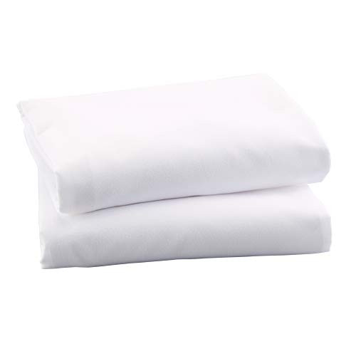 ALLERelief 2 Pack 100% Microfiber Zippered Pillow Protectors. Allergy Control, Hypoallergenic Dust Mite & Bed Bug Resistant Anti-Microbial Zippered Pillow Covers. (Standard)