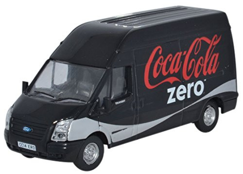 Oxford Diecast Ford Transit LWB High Roof Coke Zero Vehicle
