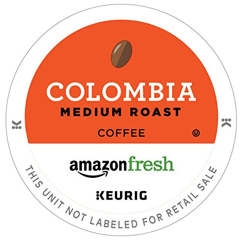 AmazonFresh 80 Ct. K-Cups, Colombia Medium Roast, Keurig K-Cup Brewer Compatible AmazonFresh 80 Ct. K-Cups, Colombia Medium Roast, Keurig K-Cup Brewer Compatible