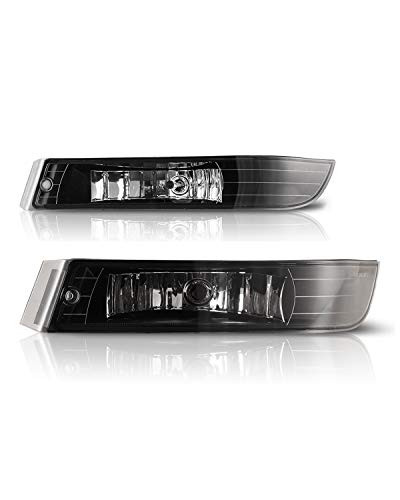 AUTOWIKI Replaces Original fog lights for chevy impala 2000 2001 2002 2003 2004 2005,(OE) Part 10309279,10309280-Clear Lens,come with blubs (a pair)