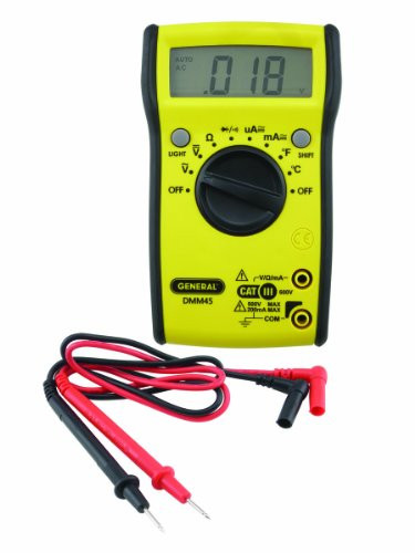 General Tools DMM45 Auto Ranging Digital Multimeter