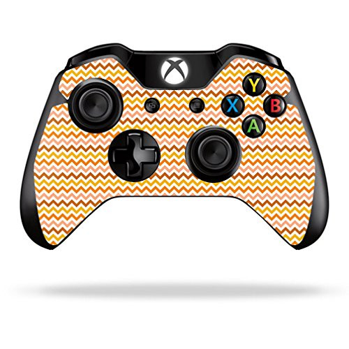 MightySkins Skin Compatible with Microsoft Xbox One/One S Controller wrap Sticker Skins Harvest Chevron