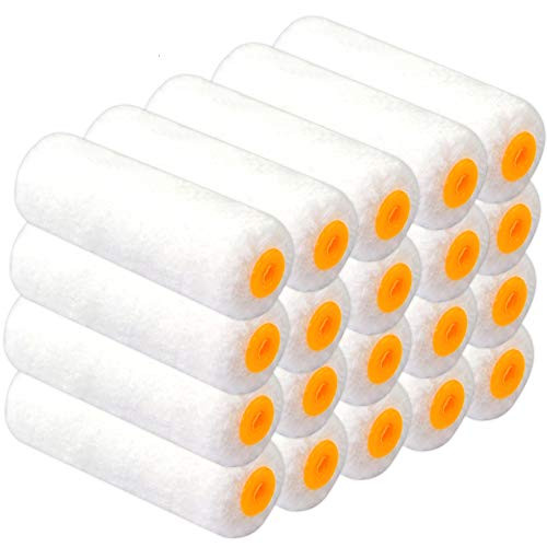 20 Piece 4 inch Professional High Density Microfiber Pro paint roller,paint rollers,paint roller refills,paint roller covers,paint kit,paint roller kits,home repair tools,tool kit,tool set,tools 20 Piece 4 inch Professional High Density Microfiber Pro paint roller,paint rollers,paint roller refills,paint roller covers,paint kit,paint roller kits,home repair tools,tool kit,tool set,tools