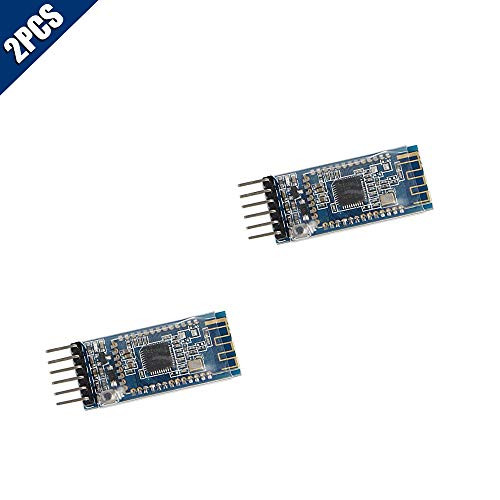 KOOBOOK 2Pcs AT-09 Bluetooth 4.0 Transceiver BLE Module Serial Port CC2541 HM-10 MLT-BT05