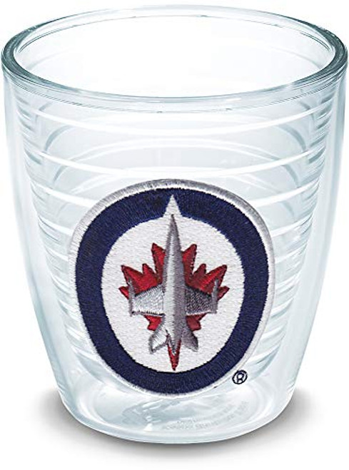 Tervis 1064956 NHL Winnipeg Jets Primary Logo Tumbler with Emblem 12oz, Clear
