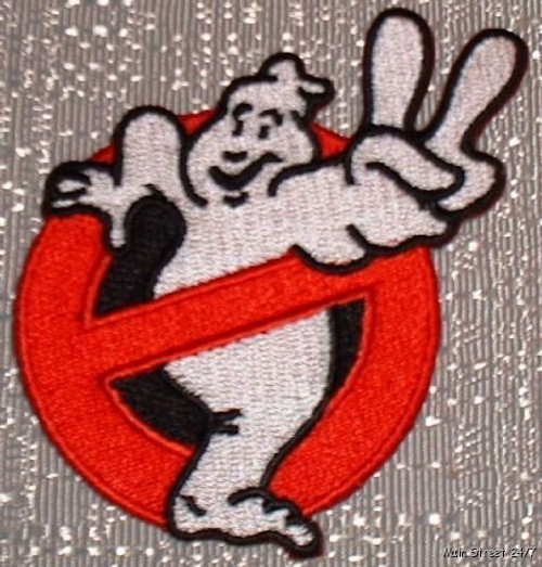 GHOSTBUSTERS II Movie No Ghosts Embroidered Logo PATCH