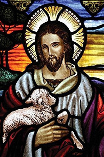 A-ONE POSTERS Jesus with lamb religious poster Paper Print (18 inch X 12 inch, Rolled)