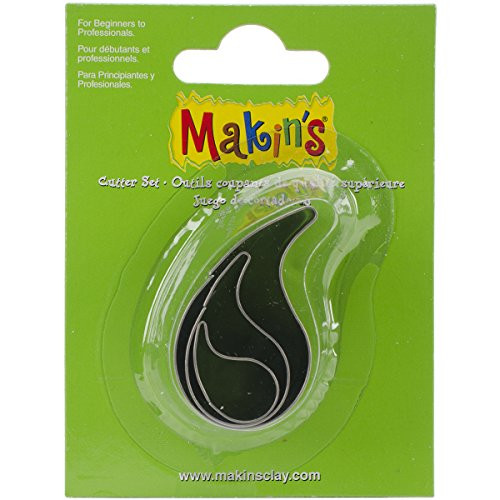 Makin's USA M360-31 Makin's Clay Cutters 3/Pkg-Water Drop