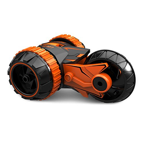 ZHFUYS Remote Control Vehicles, Stunt RC Cars for 2.4GHz High Speed 2WD Monster car Double Sided Rotating Tumbling