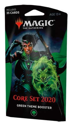 Magic The Gathering: Core Set 2020 - M20 Theme Booster Pack - Green