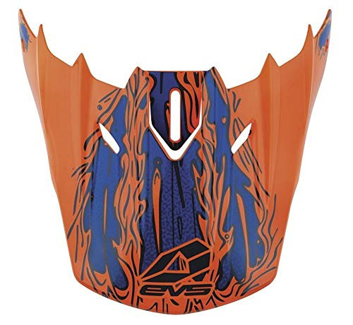 EVS Sports Men's Helmet-2018 T5 Egon Visor (Orange One Size