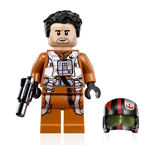 LEGO Star Wars Rise of Skywalker Minifigure - Poe Dameron X-Wing Pilot (with Helmet and Blaster) 75102 LEGO Star Wars Rise of Skywalker Minifigure - Poe Dameron X-Wing Pilot (with Helmet and Blaster) 75102