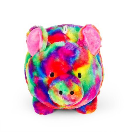FAB Tie Die Jumbo Plush Piggy Bank