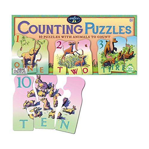 eeBoo Animal Counting Puzzle, 1 EA