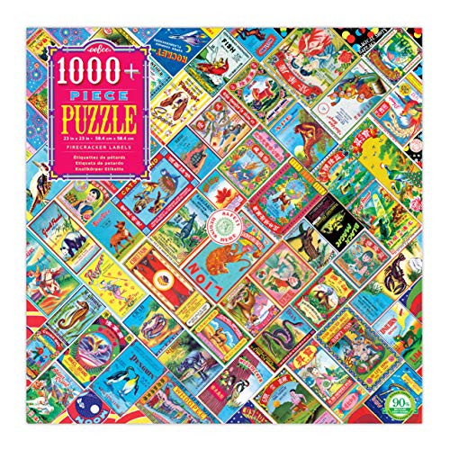 eeBoo Firecracker Labels 1008 Piece Puzzle, 1 EA