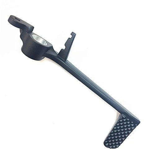 XKMT Black High Tensile Strength Aluminum Unfoldable Rear Brake Pedal Foot Lever For Yamaha YZF-R6 2006-2015