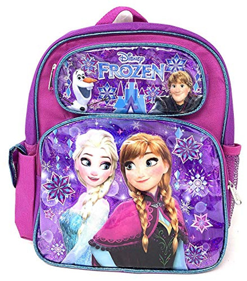 Disney Princess Frozen Anna & Elsa 12" Small Toddler Backpack Disney Princess Frozen Anna & Elsa 12" Small Toddler Backpack