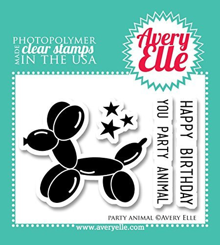 Avery Elle - Party Animal Stamps and Elle-ments Dies Bundle