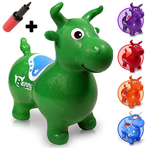 WALIKI Bouncy Horse | Inflatable Hopping Animal | Toddler Riding Horse | Hoppy Horse Hopper | Green WALIKI Bouncy Horse | Inflatable Hopping Animal | Toddler Riding Horse | Hoppy Horse Hopper | Green
