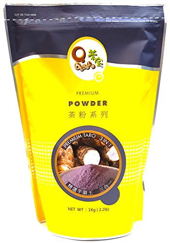 Qbubble Taro Premium Tea Powder, 2.2 Pound