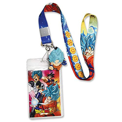 Great Eastern GE-37930 Dragon Ball Super SD SSGSS Goku 01 Lanyard Great Eastern GE-37930 Dragon Ball Super SD SSGSS Goku 01 Lanyard