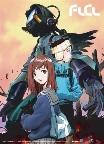 Great Eastern Entertainment FLCL Wall Scroll, Poster, One Size, Multi