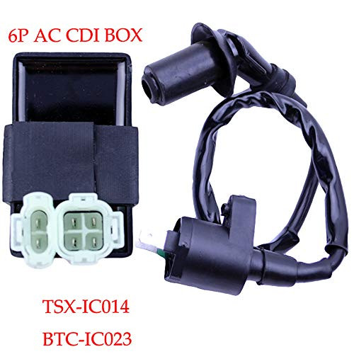 FLYPIG CDI Box+Ignition Coil Fit For Honda TRX 300 Fourtrax FW 1988 1989 1990 1991 1992 FLYPIG CDI Box+Ignition Coil Fit For Honda TRX 300 Fourtrax FW 1988 1989 1990 1991 1992