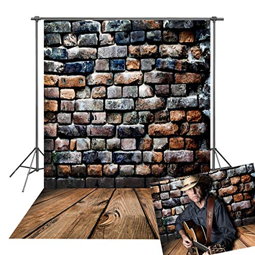 Wooden Floor Background Vintage Wall Photo Backdrops Photography Backdrops Vinyl Child Studio Photography Background 5x7FT