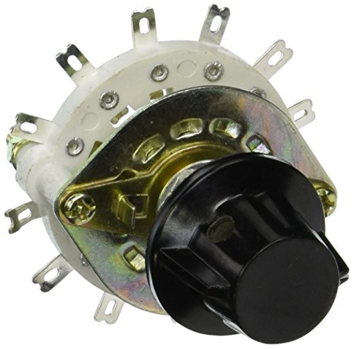 1P11T 1 Pole 11 Throws Single Deck Band Channel Rotary Switch