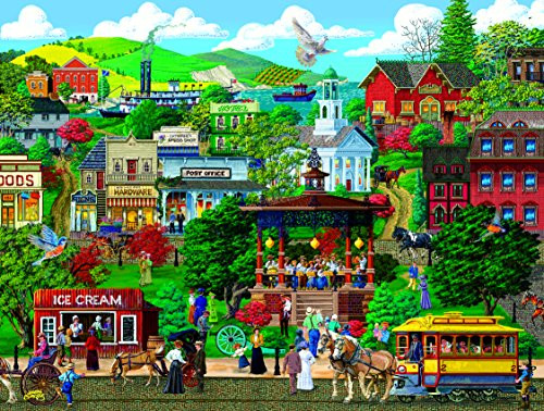 Town Square Festival 300 Piece Jigsaw Puzzle by SunsOut