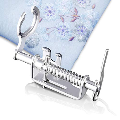 Kalevel Open Toe Quilting Embroidery Foot Free Motion Quilting Presser Foot Feet Set Large Metal Darning Foot fits All Low Shank Snap On Singer Brother Babylock Janome Kenmore Juki New Home Elna