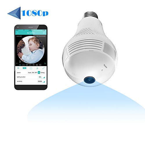 Full HD 1080P Home WiFi Camera, 360 Degree Panoramic Wireless Security IP Camera for Home Baby Pet Monitor Remote Viewing Camera Night Vision Motion Detection Wireless Camera 2.4GHz Full HD 1080P Home WiFi Camera, 360 Degree Panoramic Wireless Security IP Camera for Home Baby Pet Monitor Remote Viewing Camera Night Vision Motion Detection Wireless Camera 2.4GHz
