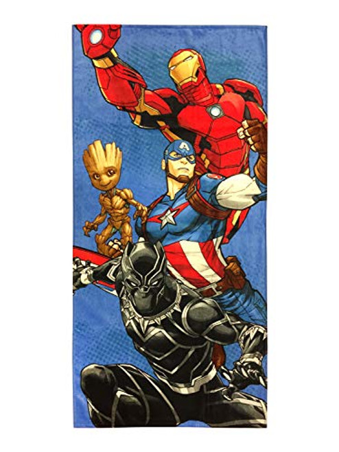 Beach Towel Marvel Avengers Cotton 28" x 58" Kids Beach Towel Marvel Avengers Cotton 28" x 58" Kids