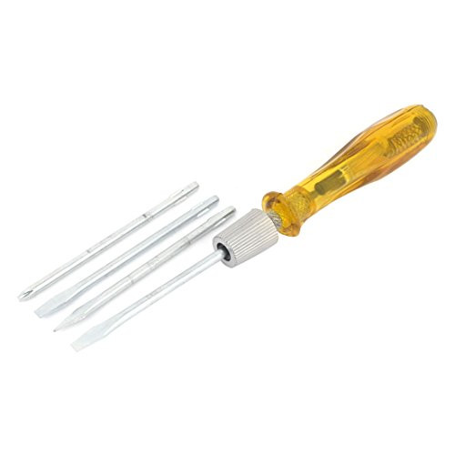 Uxcell 4-in-1 Phillips Slotted Screwdriver Tool Electronics Tester